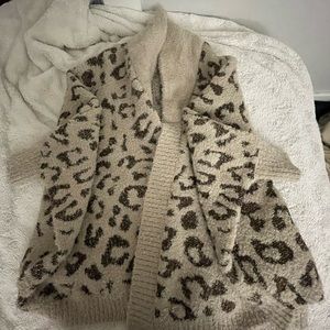 leopard cardigan